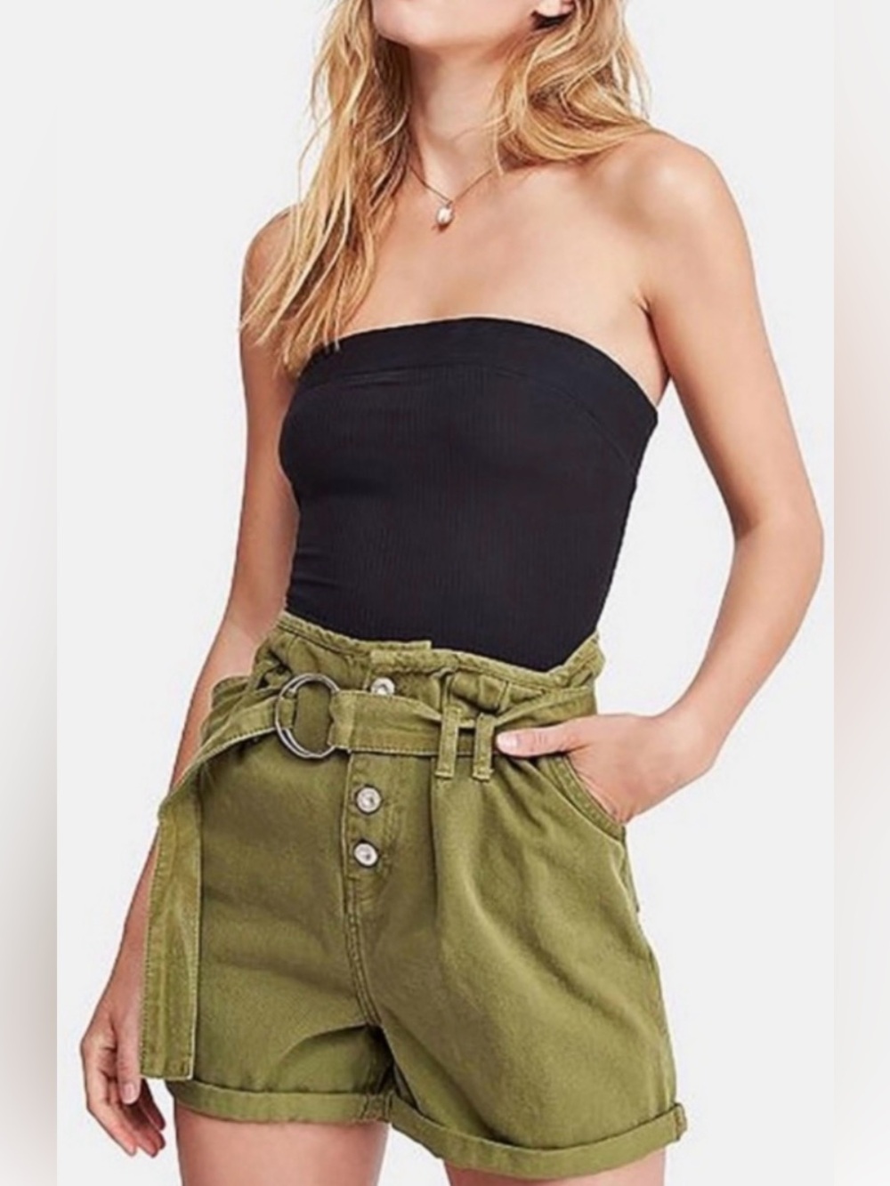 Free People Utility Shorts SZ 4 NEW
